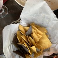 Colored chips  at Frida's Gourmet Mexican Cuisine in Anacortes