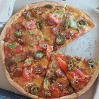 Plantbased Wrath pizza double size at Hell Pizza in Timaru