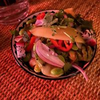 Hawaiian salad at Rum Club in Utrecht