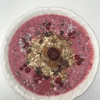 Smoothie bowl  at Good Mood Food in Kuressaare