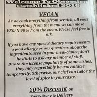   at Obsession of India in Glasgow