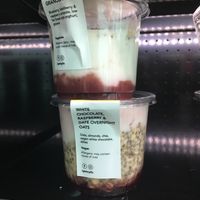 White Chocolate Overnight Oats at DXB - FIX - T3 - B3 in Dubai