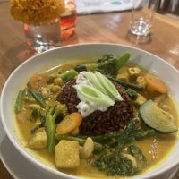 Tofu & cashew curry - delicious  at Bali Buda in Ungasan