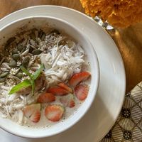 Vegan smoothie bowl  at Bali Buda in Ungasan