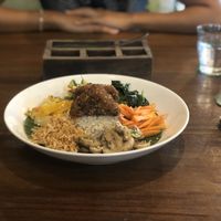 Bibimbap with tofu at Bali Buda in Ungasan