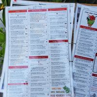 Menu! at Bali Buda in Ungasan