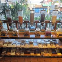 Zero waste refill station at Bali Buda in Ungasan