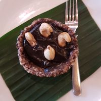 Raw Vegan Pudding Pie at Bali Buda in Ungasan