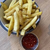   at Omnom Burger in Vienna