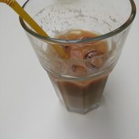 My iced coffee was so nice, I'd drank most of it before I thought to review it at Aubergine in Cardiff