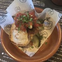 Small pitabread with vegan döner at 't Zusje in Bergen Op Zoom