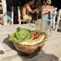 Smoothie bowl at Painapol in Holbox