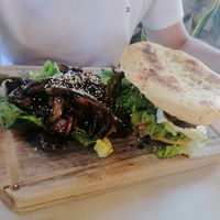 Focaccia at Painapol in Holbox