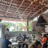 Nice relaxed interior  at Painapol in Holbox