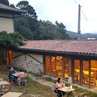 Lovely garden at Vita Organica Slow Food & Liv (-ing) in Busturia