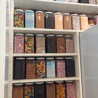 Sooo many amazing toppings! at Not Your Mother in Toronto