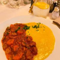 Some indian food with smashed potatoes at Pilgrim in Brno