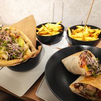 Ordered food at Mooi in Brno