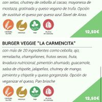 These are their top burgers- Carmencita excellent  at Duke's in Miliano