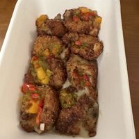 Croquettes (very tasty)  at Duke's in Miliano