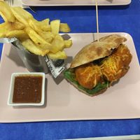 Albóndigas veganas at Duke's in Miliano