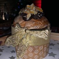 Panettone 2020 vegano at Vaniglia in Rosario