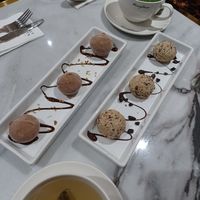 Cookie dough mochi at Heavenly Desserts in Bradford