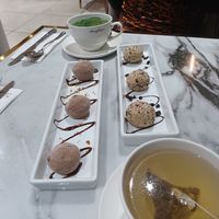 Herbal teas at Heavenly Desserts in Bradford