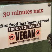   at Leonor's Mexican Vegetarian Restaurant in Studio City