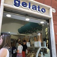 Amongst all the gelato shops surrounding Trevi, the first we stopped in had tons of labeled vegan gelato! at Gelato Artigianali in Rome
