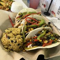 Vegan Tacos  at Island Wing Company in Gulf Shores