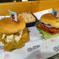 Serving at Bubbie's - Plant Burgers at Plant Food Lab in Washington