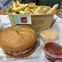 Best fries   at Bubbie's - Plant Burgers at Plant Food Lab in Washington