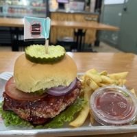   at Bubbie's - Plant Burgers at Plant Food Lab in Washington