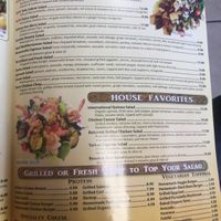 Menu 5 at Healthy Garden and Gourmet Pizza in Voorhees