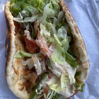 Eggplant Souvlaki at Saki Souvlaki  in Cheltenham