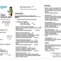 New vegan menu at Saki Souvlaki  in Cheltenham