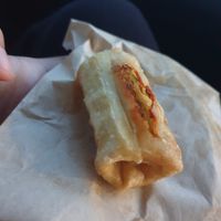 Veggie dim sim at Saki Souvlaki  in Cheltenham