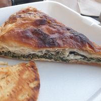 Spanakopita (house made) at Saki Souvlaki  in Cheltenham