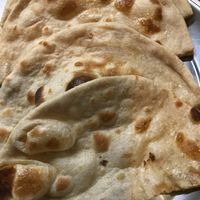 Indian vegan roti at Newdelhi Indian in Kyoto