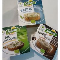 Vegan cottage cheese at La Huchette in Mons