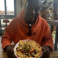 Delicious nachos   at Los Fridays in Daylesford