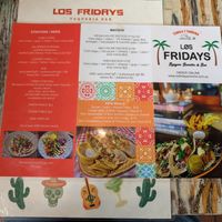 Menu April 2026 at Los Fridays in Daylesford