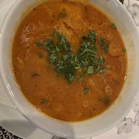 Bean soup (lima beans)  at Onhezmi in Sarande