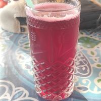 Hibisicus Cold Drink at Nubian Dreams in Aswan