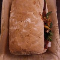 Meatball sub at Soy Ahoy in Bristol