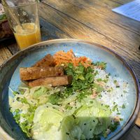 Vegan bowl  at Bistro Podwale in Sandomierz
