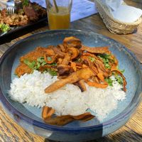 Vegan curry  at Bistro Podwale in Sandomierz