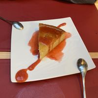 Vegan coconut milk cake 😍😍😍 at Le Baobab in Dunkirk