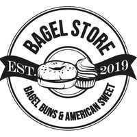 Logo at Bagel Road in Verona